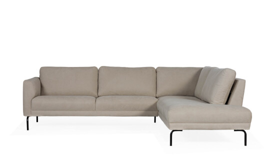 Soffadirekt PORTOFINO L Sofa Høyre Mørk Beige Soffadirekt PORTOFINO L Sofa Høyre Mørk Beige