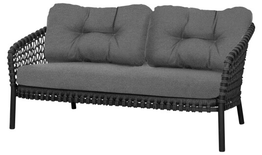 Cane-line Ocean puteset Grey For 2-seters sofa Grå