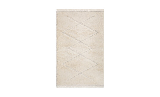 Soffadirekt ANTON Teppe Berber Hvit 235x330