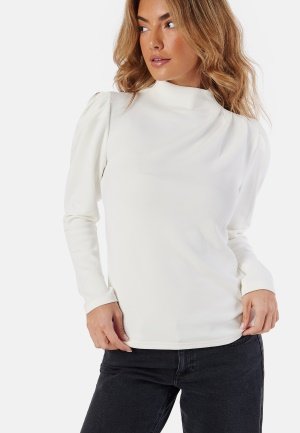 SELECTED FEMME Fenja LS T-Neck Top Snow White XXL SELECTED FEMME Fenja LS T-Neck Top Snow White XXL