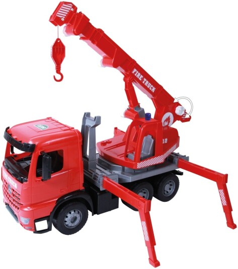 Lena Giga Trucks Mercedes Actros Brannbil Med Roterende Kran 70 cm