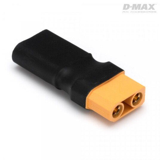 DynoMAX B9871 - Connector Adapter EC5 male - XT90 female DynoMAX B9871 - Connector Adapter EC5 male - XT90 female