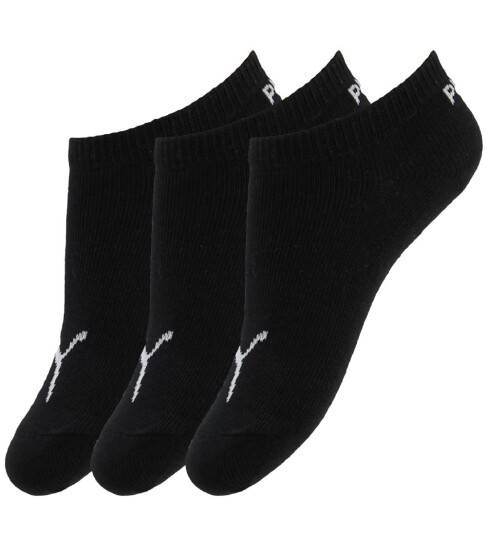 Puma Ankelsokker 3 pack Invisible Svart Puma 23/26 Sokker 23 26