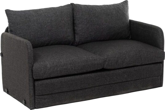 2 seters sovesofa Rubby 148 x 70 x 66 cm Mørk grå Mørk grå