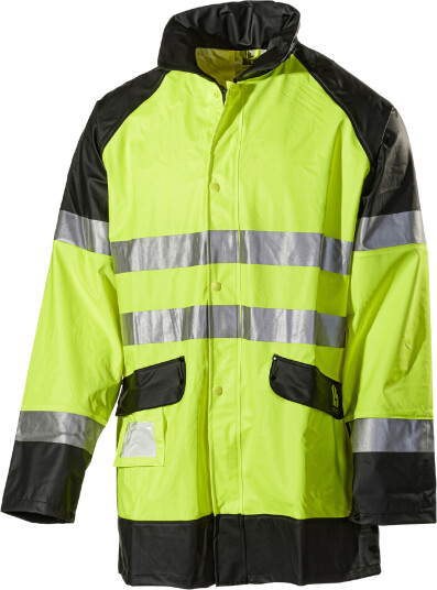 Regnjakke 903pu hivis-gul xxl Regnjakke 903pu hivis-gul xxl