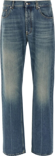 Alexander McQueen Herre Jeans Blå L,