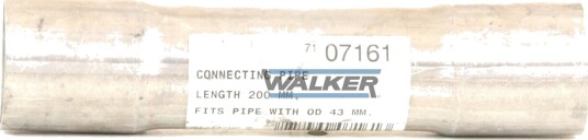 Eksosrør WALKER 07161