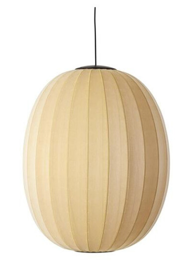 Made By Hand Knit-Wit Høy/Oval Taklampe Ø65 Soloppgang LED