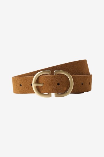 Pieces Belte pcJuva Suede Jeans Belt Brun Pieces Belte pcJuva Suede Jeans Belt Brun
