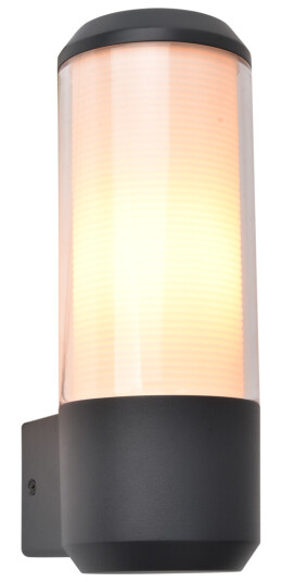 LUTEC ARCHITECTURAL HERO VEGGHENGT LAMPE MØRK GRÅ
