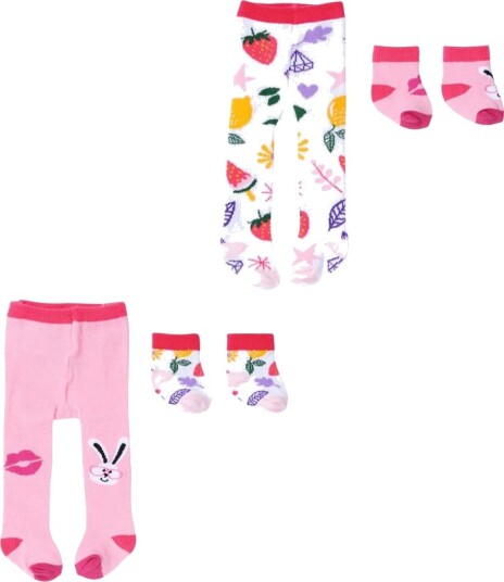 Zapf Creation BABY born® Tights & sokker 2 assorterte 43 cm Zapf Creation BABY born® Tights & sokker 2 assorterte 43 cm