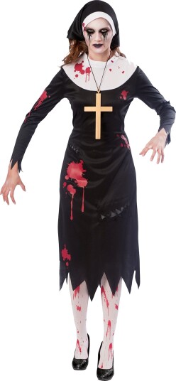 Zombie Nonne Kostyme - XX-large