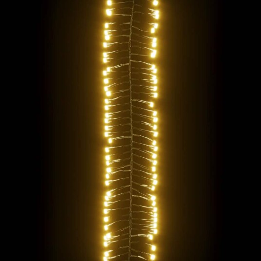vidaXL LED-strenglys med 400 lysdioder varmhvit 7,4 m PVC vidaXL LED-strenglys med 400 lysdioder varmhvit 7,4 m PVC