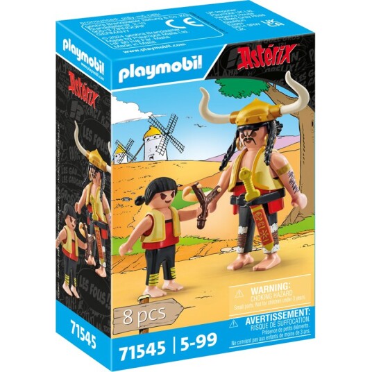 Playmobil Asterix Huevos y Bacon og Pepe Actionfigur 8 Deler