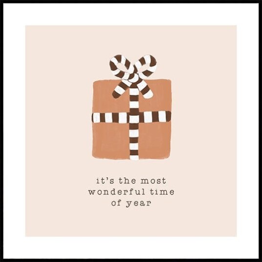 Most Wonderful Time of Year Plakat Plakat / 70x70cm