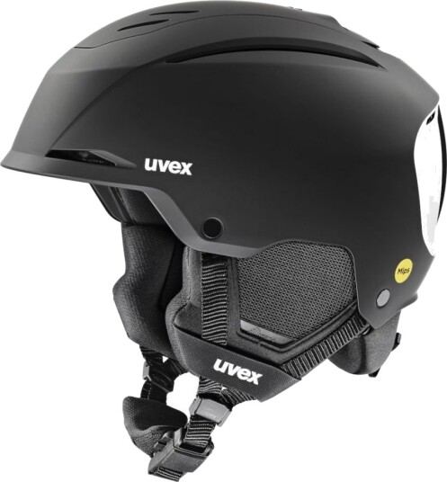 Uvex Resolution MIPS, Skihjelm, White-Black Matt 59-61cm