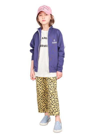 THE ANIMALS OBSERVATORY Zebra Kid Track Jacket Deep Blue - Blue - 8 Y