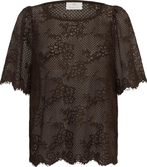 Kaffe Dame Bluser & Skjorter Brun L,