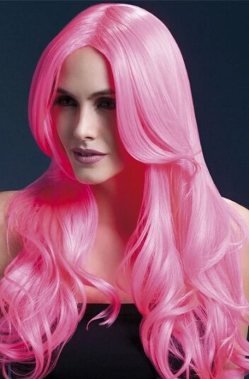 Fever Khloe Wig Neon Pink