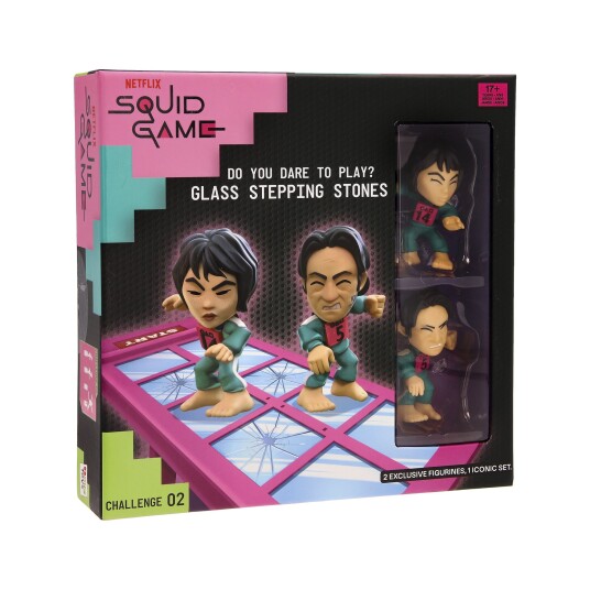 Squid Game Glassfliser Barnespill med Tautrekking og Blekksprutspill Squid Game Glassfliser Barnespill med Tautrekking og Blekksprutspill