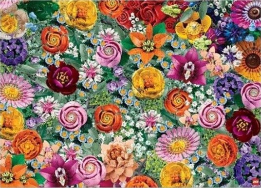 LEGO Oversized Botanicals Puzzle 300 Pcs