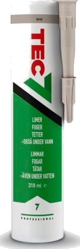 Tec7 Fugemasse Beige 310ml Tec7 Fugemasse Beige 310ml