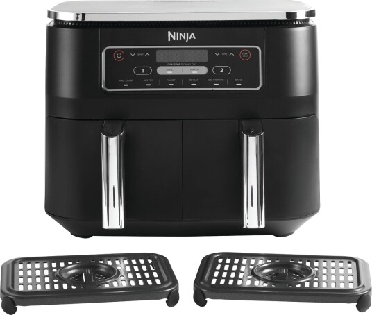 Ninja Foodi Dual Zone Airfryer 7,6L 2400W med 6 Innstillinger og MAX Crisp Ninja Foodi Dual Zone Airfryer 7,6L 2400W med 6 Innstillinger og MAX Crisp