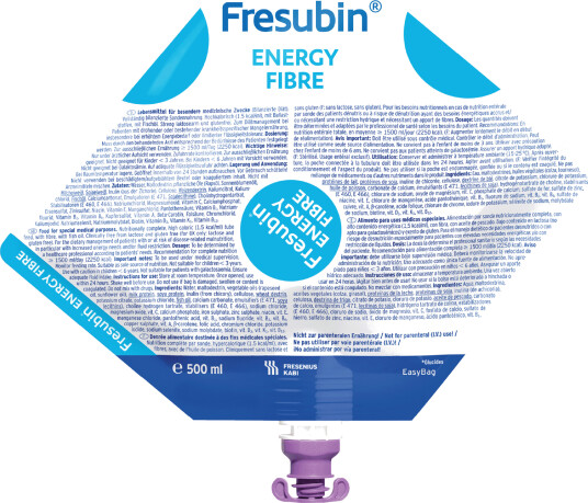 Fresubin Energy Fibre sondeløsning 15x500 ml Fresubin Energy Fibre sondeløsning 15x500 ml