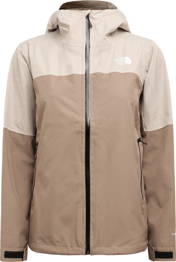 The North Face W Dryvent Zip In Jacket GARNET/TIMELESS TAUPE L