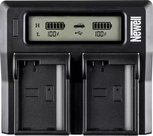 Tokanalslader Newell DC-LCD for NP-FZ100 batteri