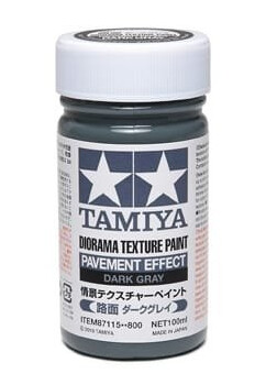 Tamiya Diorama Texture Paint Pavement Effect Dark Grey