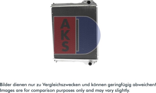 AKS DASIS 450088N Radiator motorkjøling