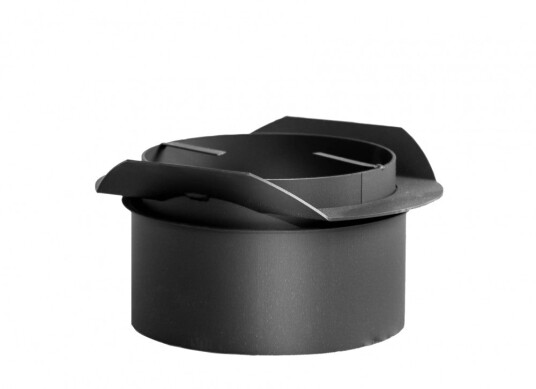 Peisbutikkenas Røykrørsinnføring Icopal/Plewa (rett/firkantet) Ø200mm 28876038-3