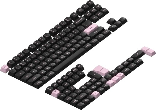 Nuphy Gem MSA Inca Rose PBT Tastaturhetter