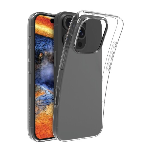 Dbramante1928 Greenland Mobildeksel i Resirkulert Plast for iPhone 16 Pro - Gjennomsiktig Rosa