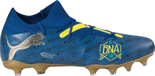 PUMA Future 7 MATCH BNA FG/AG Fotballsko Blå/Gull 47