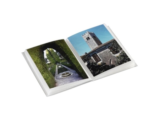 Hama 24 Fotoalbum La Fleur Mykt Omslag 17,5x12cm Hver Hvite Sider