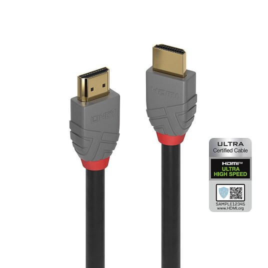 Lindy HDMI Type A 3 m Kabel 48 Gbit/s 3D Sort Lindy HDMI Type A 3 m Kabel 48 Gbit/s 3D Sort