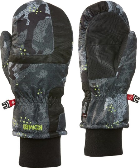 Kombi Kids' Tucker Mittens L, Map Camo Kombi Kids' Tucker Mittens L, Map Camo