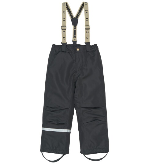 Mikk Line Black Uni Snow Pant Solid 116