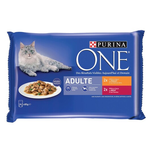 Purina One Junior Kylling Og Storfekjøtt For Voksne