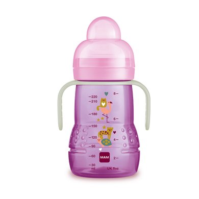 MAM Drikkeflaske Trainer+ Natt ,, 220 ml, S barnepadde