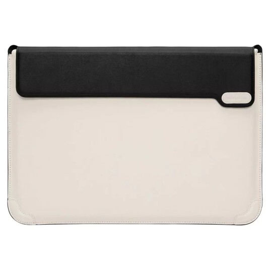 Nillkin Sleeve i Kunstskinn til MacBook 15-16" m. Stativ (38 x 27 x 2 cm) - Hvit
