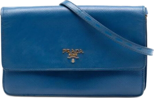 Prada Vintage Dame Blå