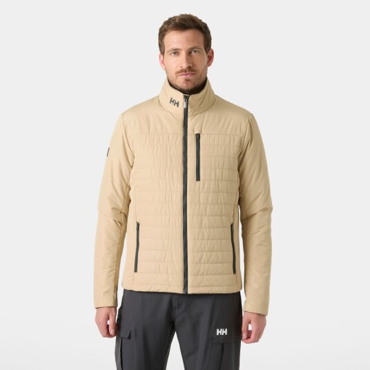 Helly Hansen Herre Crew Insulator 2.0 Fôret Seilerjakke Beige XL