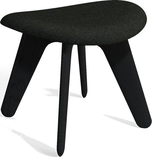 Slab Ottoman, Sort / Hallingdal 180