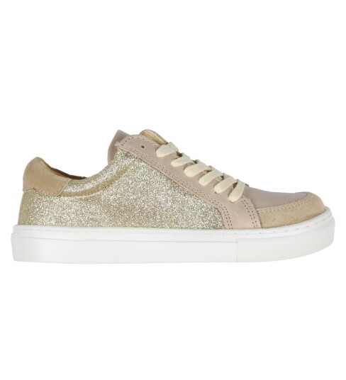 Bundgaard Sko Skate Lace Ecru Bundgaard 31 Sko Metallic Rosa