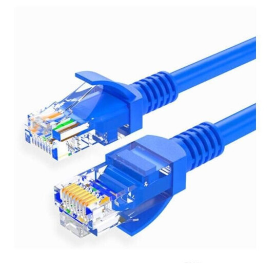 200 cm Cat5e 1000 Mbps Ethernet / Nettverkskabel - Blå