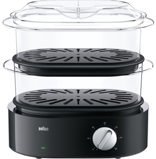 Braun FS 5100 IdentityCollection dampkoker 2 liter 850W svart
