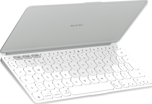Logitech Keys-To-Go 2 trådløst tastatur (Pale Grey) Logitech Keys-To-Go 2 trådløst tastatur (Pale Grey)